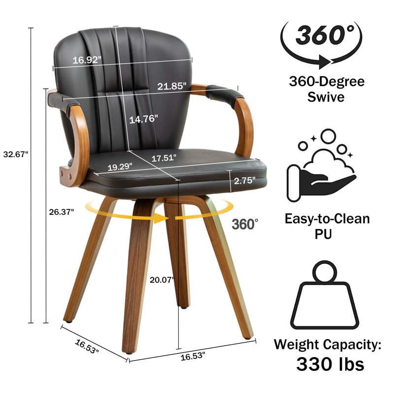 Office Chair, Black