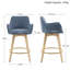 Lovetro 65.5cm Swivel Bar Stool-1017937904