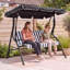 2 Person Porch Swing with Canopy-27928678-27928684-27928683