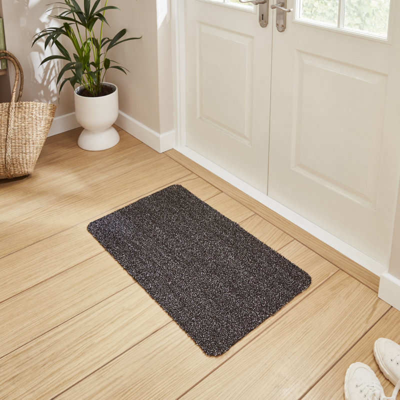  Kitchen Mat, Rectangle W75 x L95 cm, Dark Brown