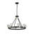 Matte Black and Gold Wagon Wheel Chandelier, 8-Light Farmhouse Ceiling Light Fixture with Adjustable Height, UL Listed for Dining Room and Entryway