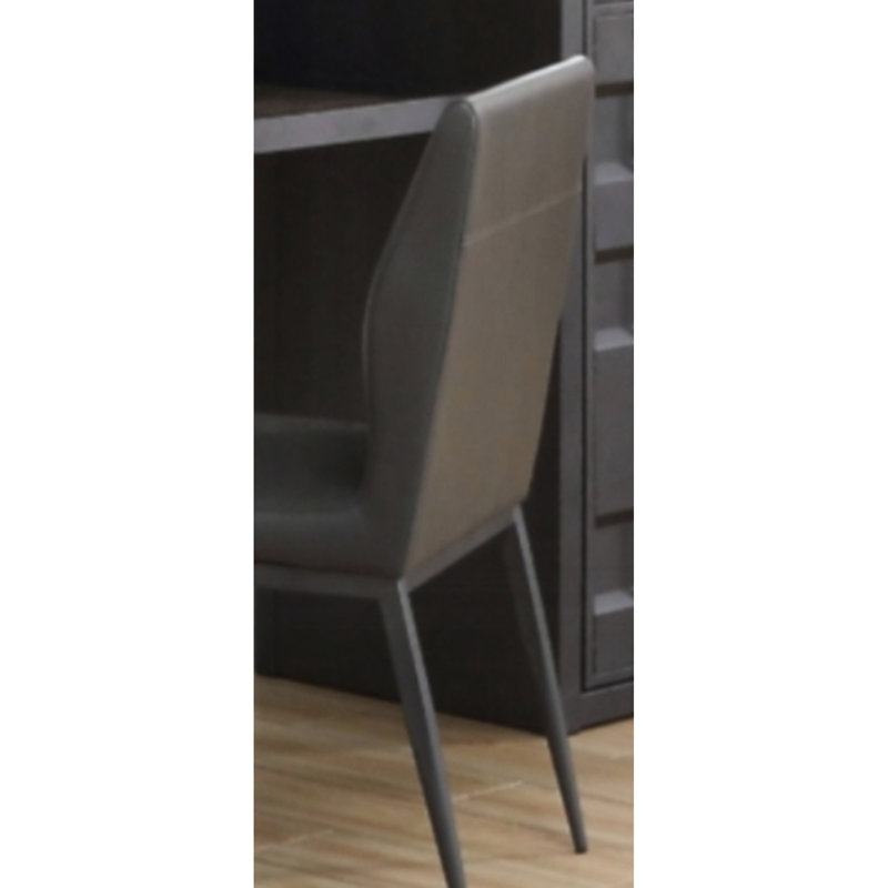 Fauteuil rembourré gris Largeur du produit