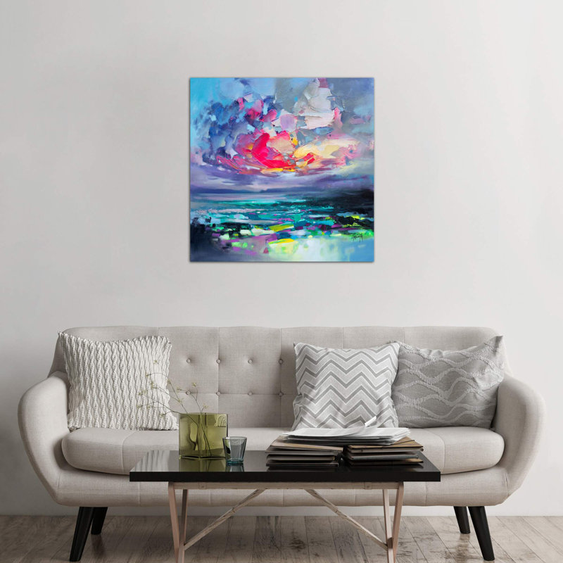 Elements I by Scott Naismith - Wrapped Canvas Painting, 45.72 cm H x 45.72 cm W x 1.91 cm D