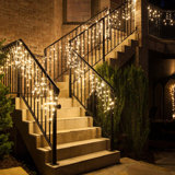8.5' 150-Light Icicle Lights on White Wire (End to End Connectable)