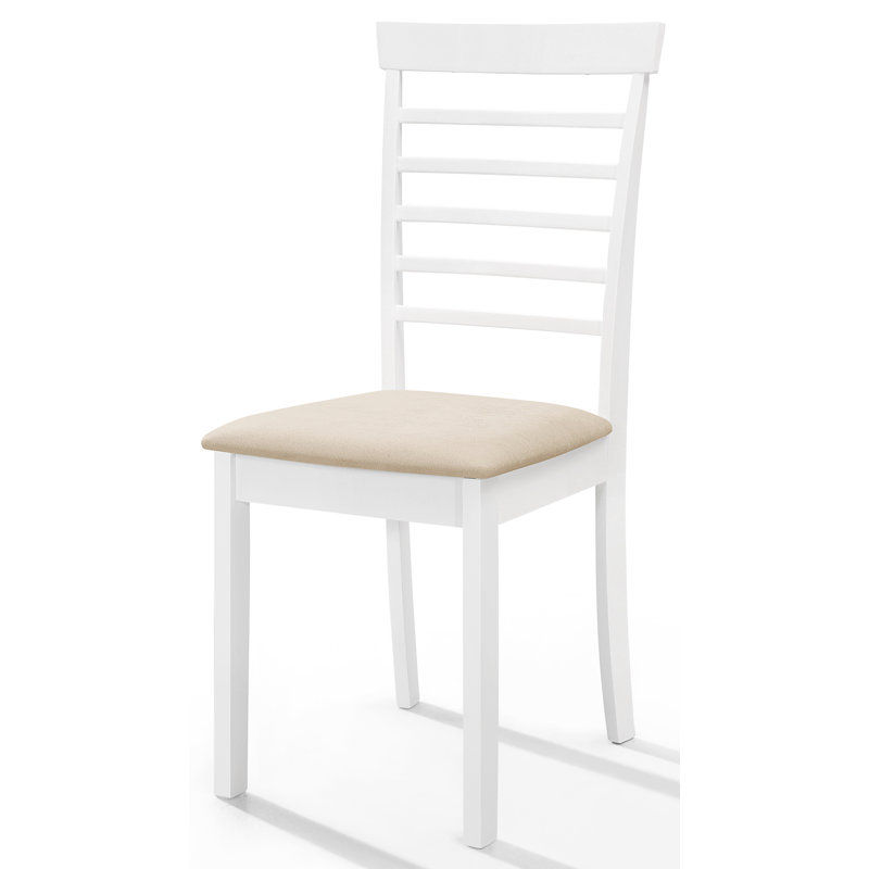 Mcneill 4 - Person Drop Leaf Dining Set, White, White