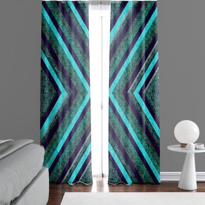 Semi Sheer Curtain Panel Pair