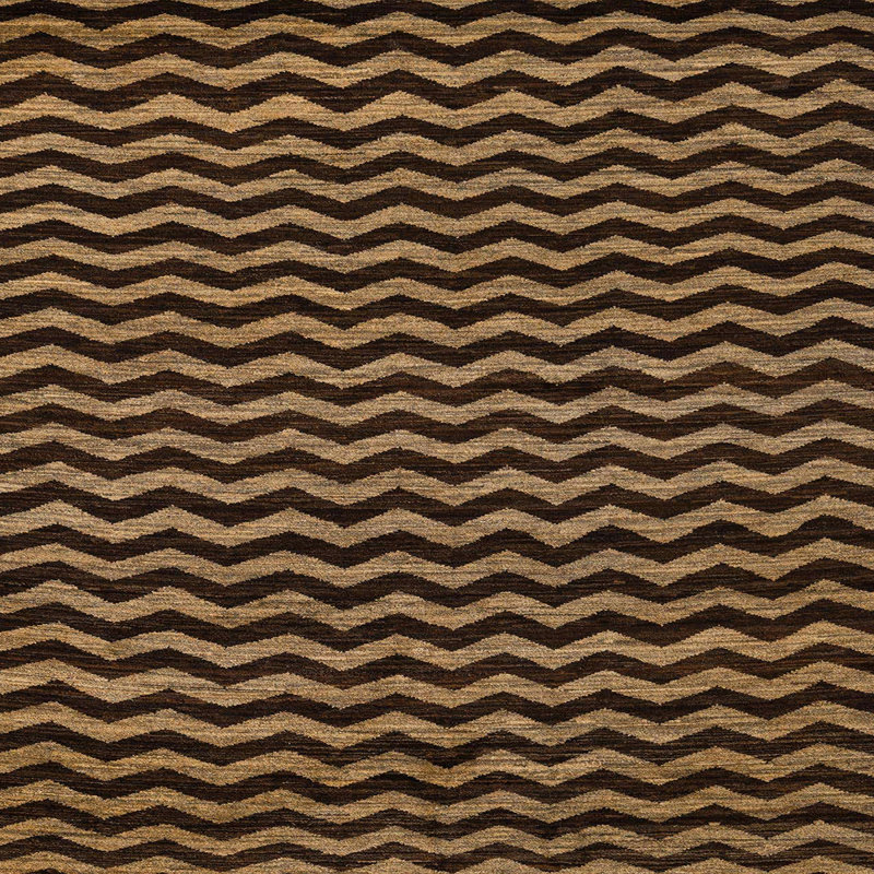 Tapis abstrait moderne 4720, Carré 7 pi
