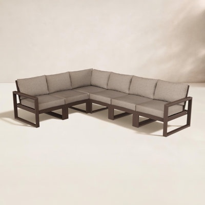 POLYWOOD® Edge 111" Patio Sectional