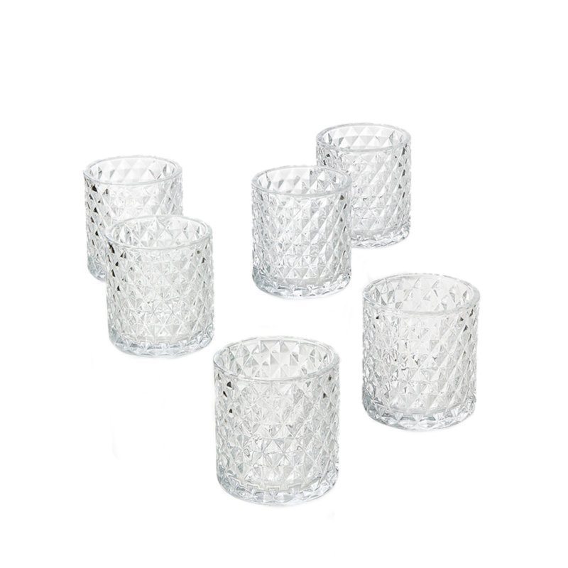 3.5'' H Glass Tabletop Tealight Holder