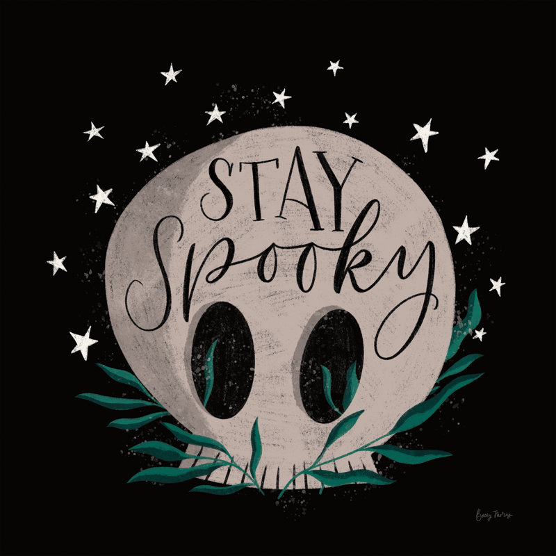 Cute Halloween IV by Becky Thorns - Wrapped Canvas Print, 30cm H x 30cm W