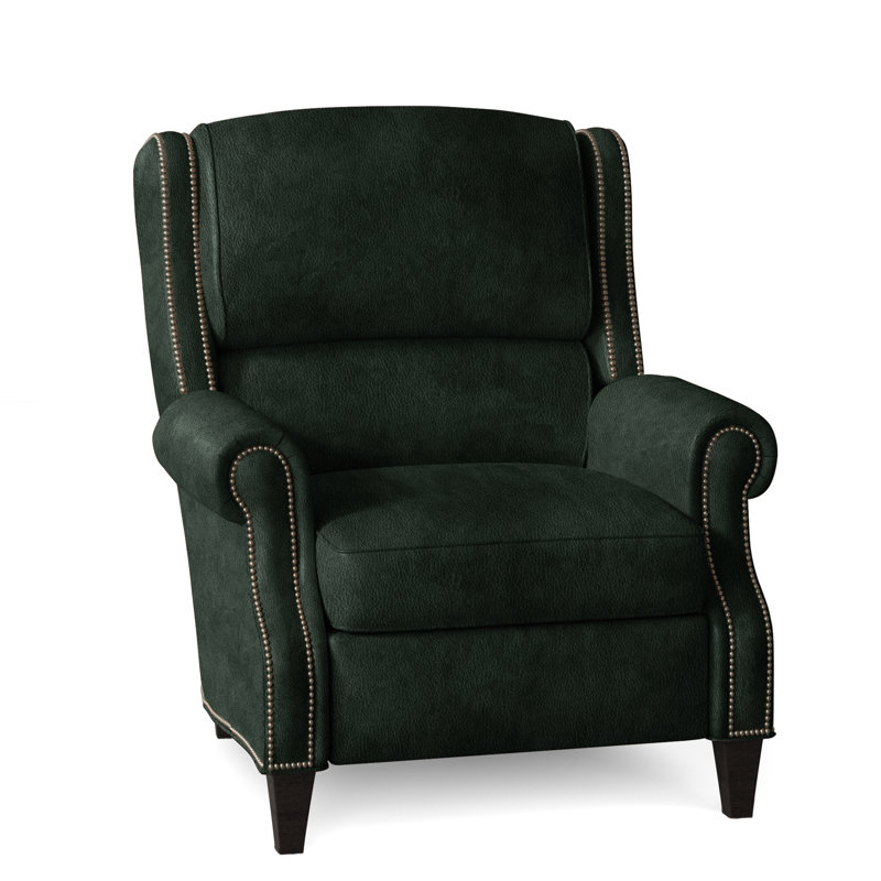 Huss Recliner, Anilina Hunter Genuine Leather, Plantation, Power