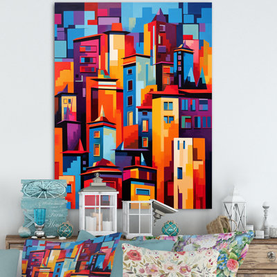 " Colorful 0 City Madrid Popart I "