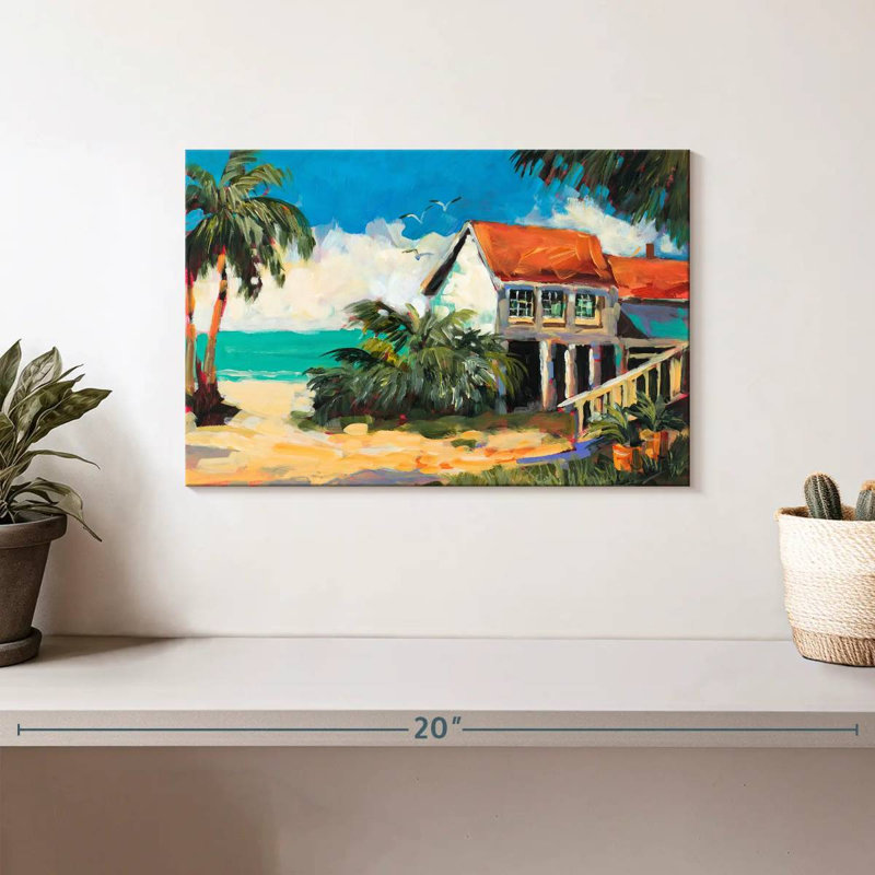 Escapade tropicale Gillard, H 8 po x l 12 po
