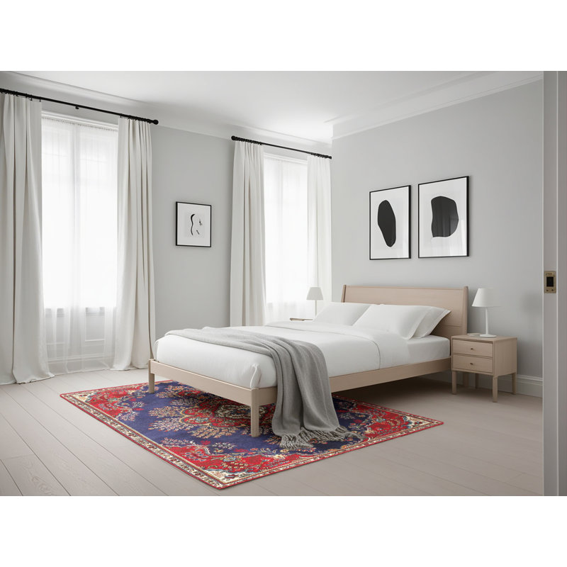 Lairgnen Oriental Indoor Rug, Rectangle 5' x 7'