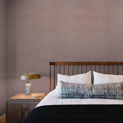 Sisal Monochromatic Authentic Grasscloth Wallpaper