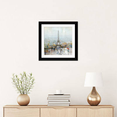 Paris par Allison Pearce - Estampe numérique sur toile tendue avec châssis