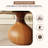 Gorman Mid-Century Modern Round Coffee Table For Living Room & Home Decor-1238367512-1238367514