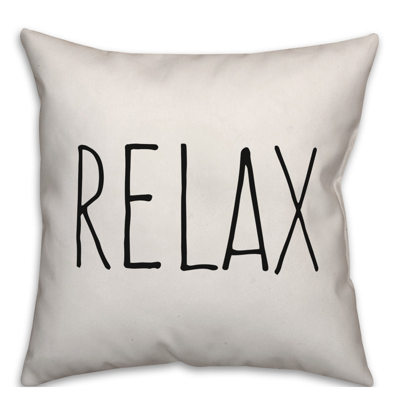  Housse et insert de coussin extérieur d'extérieur, Blanc cassé / noir, 20 po x 20 po