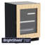 Marvel Appliances 5.5 Cubic Feet Convertible Mini Fridge with Wood/Glass Door
