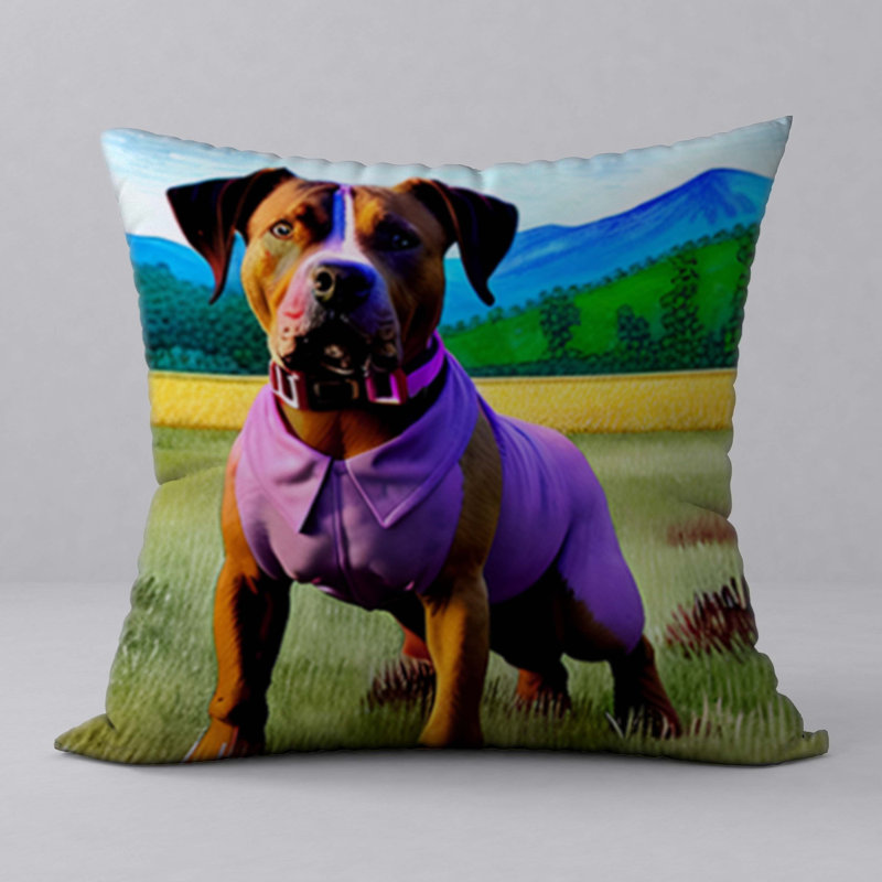 Reversible Throw Pillow