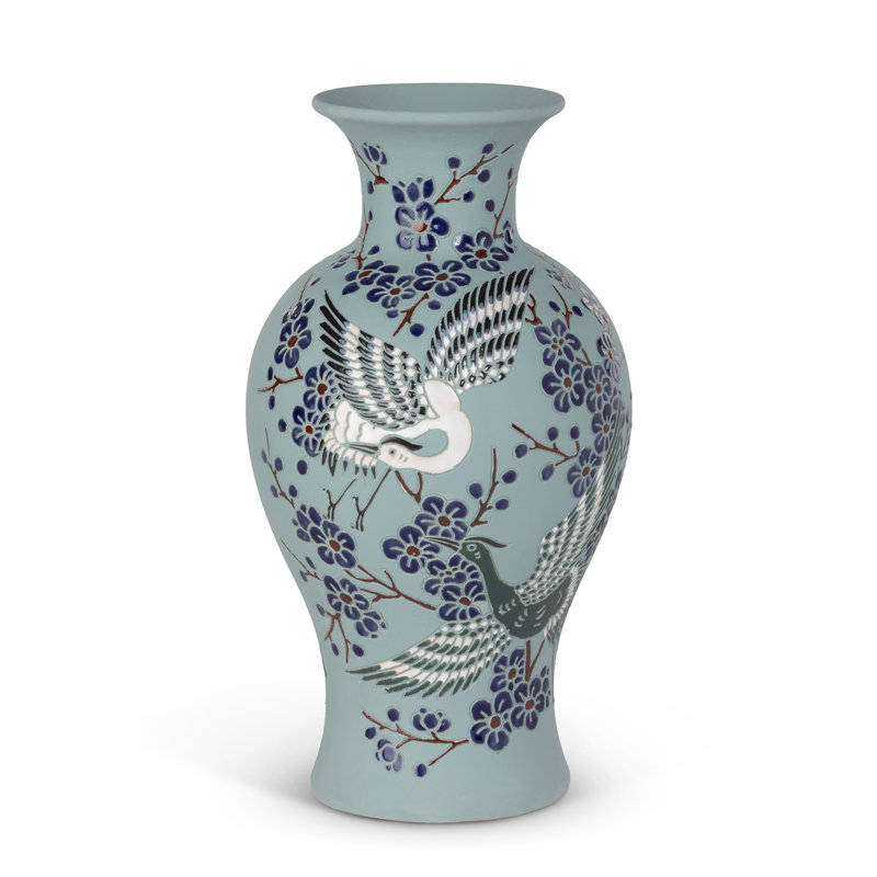 Dynasty Vase, Soft Blue