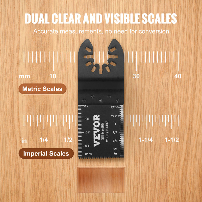 50PCS Oscillating Saw Blades, Universal Quick Release Oscillating Saw Blades