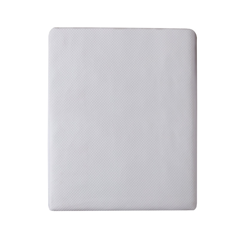 Queen White Waterproof Vinyl Fitted Mattress Protector