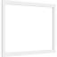 Panneau mural Prescott 3D en blanc-40552072