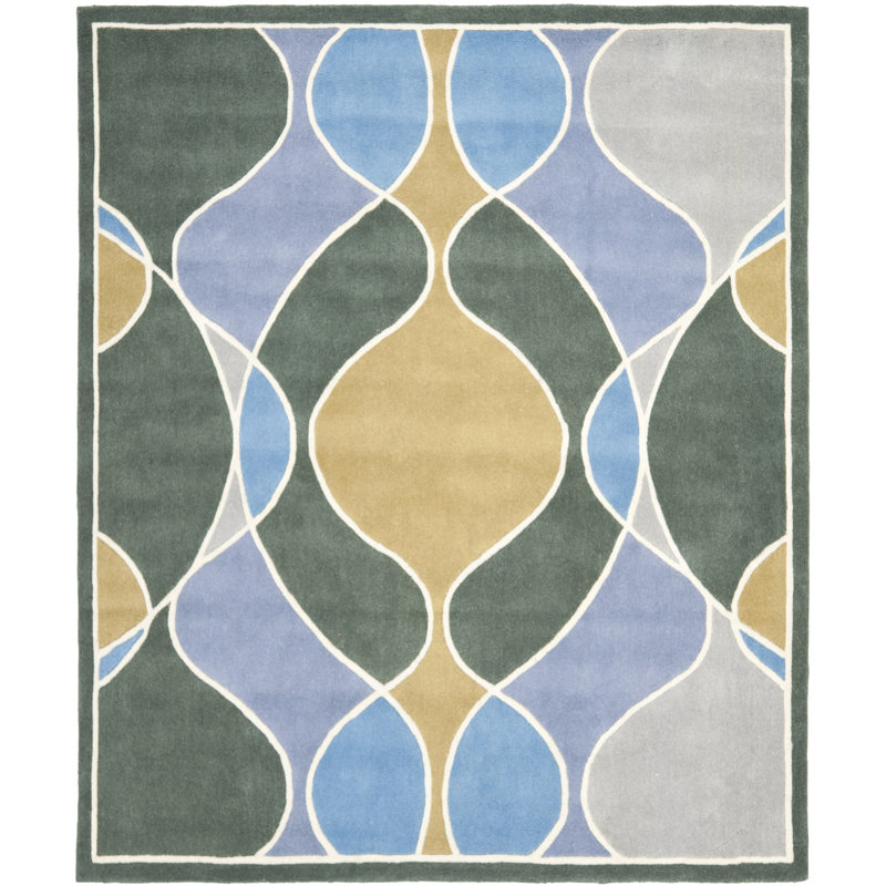 Tapis en laine et viscose Amier Soho, Rectangle 5 pi x 8 pi