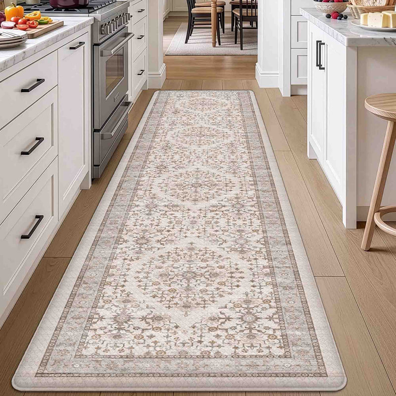 Tapis de cuisine rétro en mousse viscoélastique