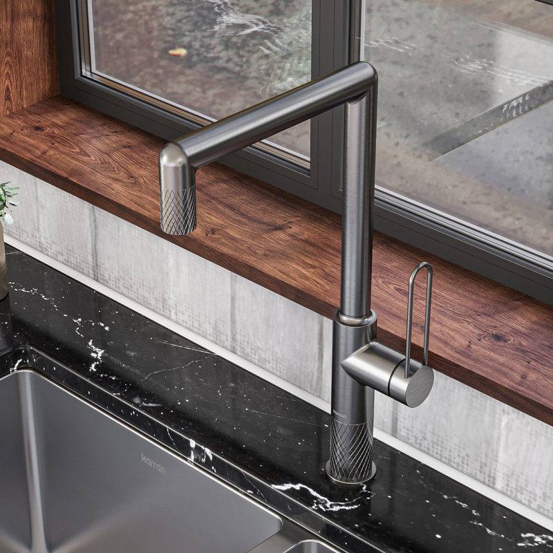 Karran Sherman Kitchen Faucet, Satin Black