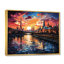 "Colorful Colorful City Moscow Popart", reproduction d'art sur toile-1164920380-1164920352