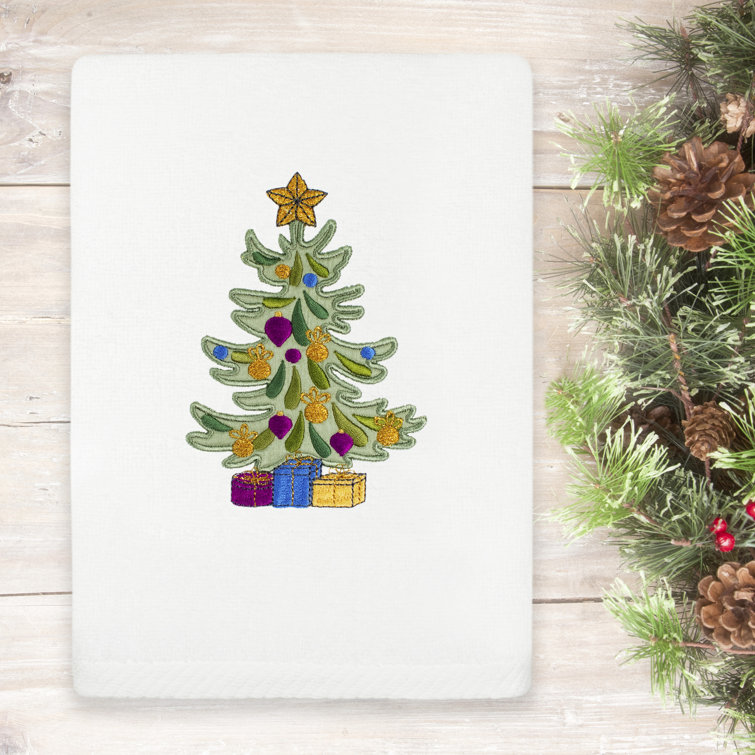 Christmas Trees Hand Towel