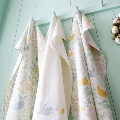 Cottage Friends Tea Towel Pack of 4