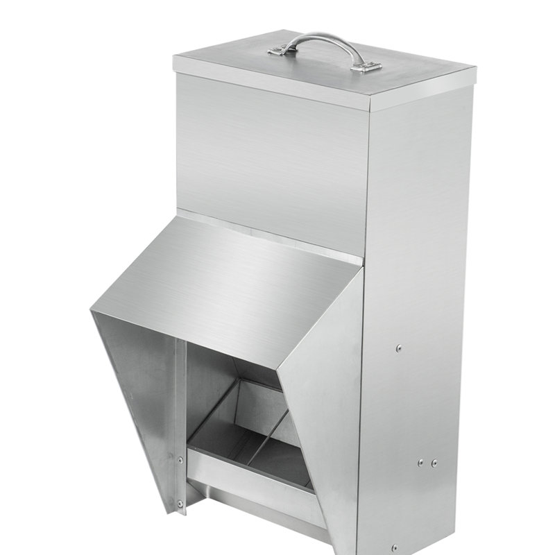 Mangeoire en acier inoxydable Fraser, 11,5 gallons