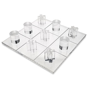 Ondisplay 3D Luxe Acrylic Tic Tac Toe