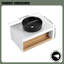 Meuble-lavabo flottant 30 po avec lavabo vasque rond en céramique, tablette ouverte-1690318458