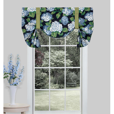 Summerwind Navy Tie Up Valance