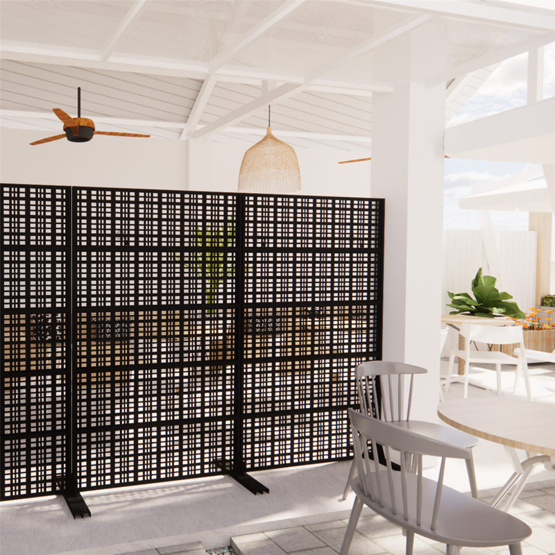 Metal Privacy Screen Fence Panel