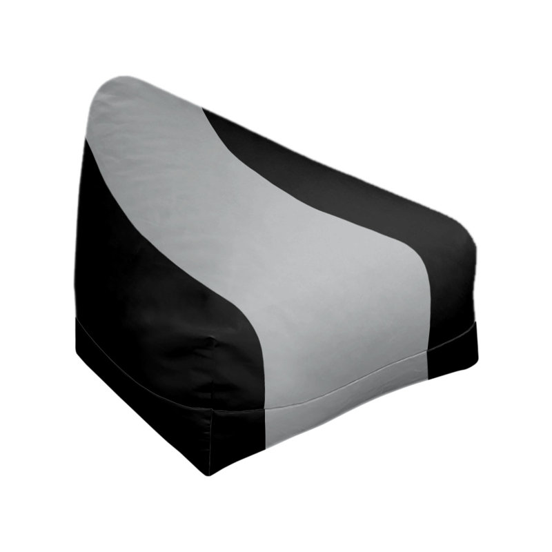 Sac de pois classique, H 42 po x l 38 po x P 31 po, Noir / argenté
