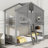 Brayson Twin Over Twin Wood House Bunk Bed With Window And Small Box-1454713938