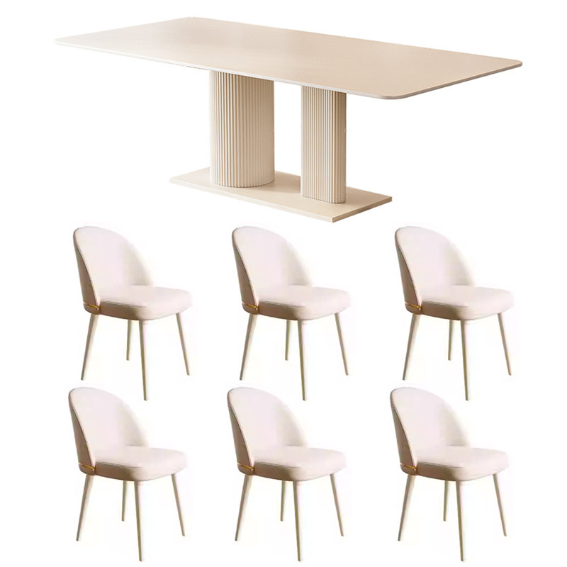 Zoeey, 29.52"H x 70.86"L x 35.43"W, White
