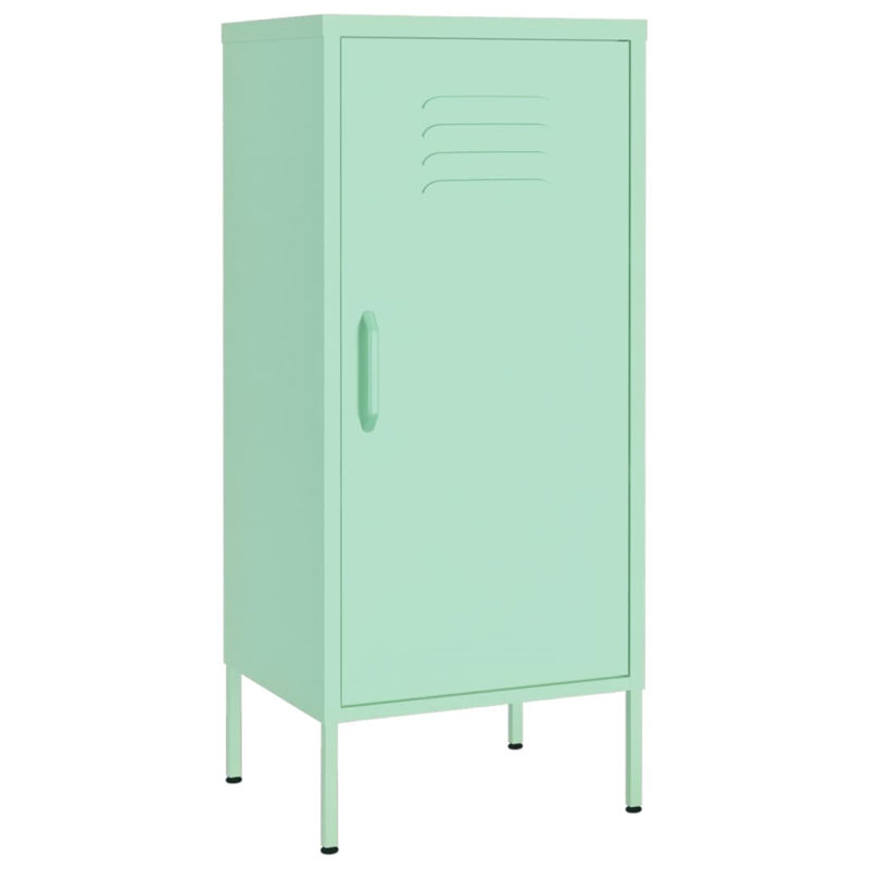 Storage Cabinet Freestanding File Cabinet with Shelves for Office Steel, Mint