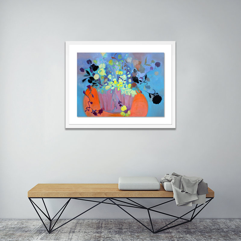 Hope Painting by Amy Bautz, 32" H x 40" W x 2.5" D, White
