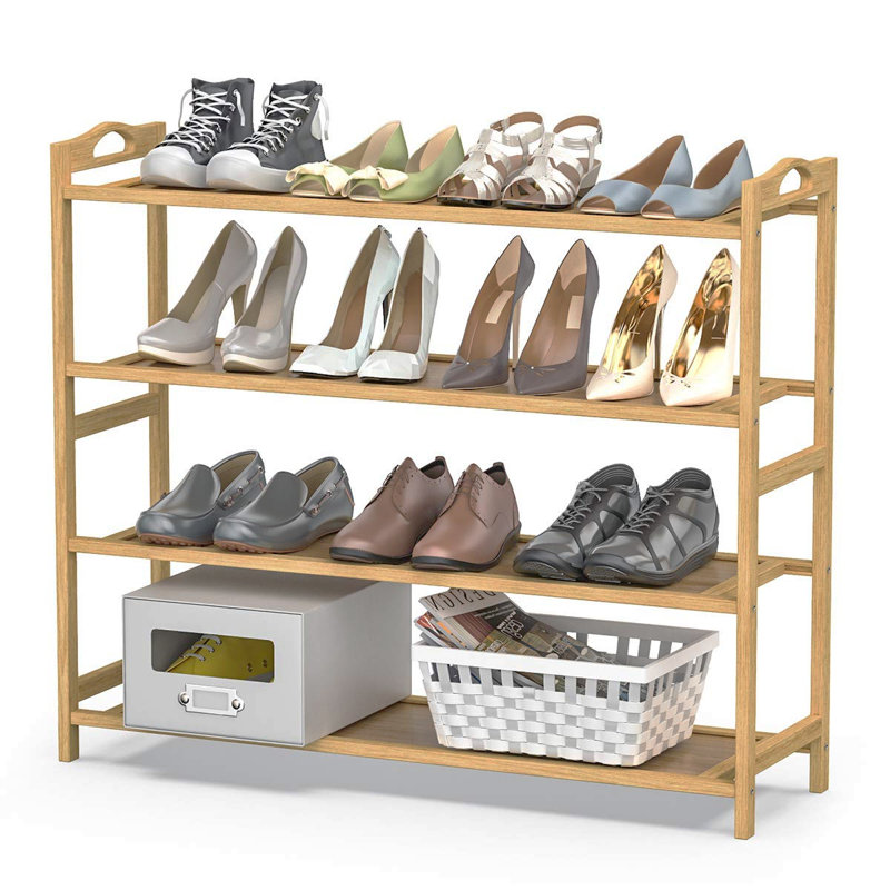 16 Pair Shoe Rack
