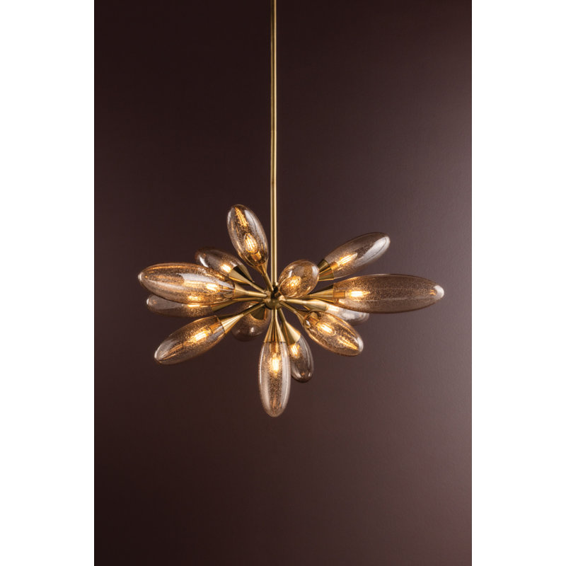 Lustre Cordoba en laiton rétro