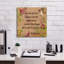  «Floral Bible Verse A» par Jean Plout, art mural sur toile, 18 po x 18 po-870235854