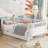 Twin Wood Platform Bed With Drawers