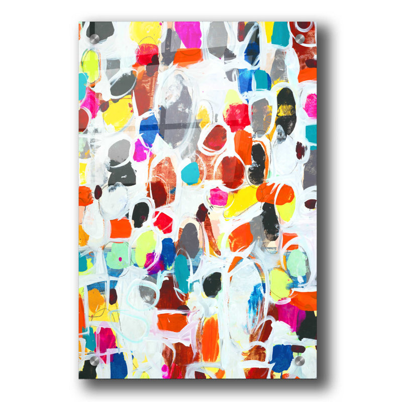 «Celebration I» par Jodi Fuchs, H 36 po x l 24 po x P 0,2 po