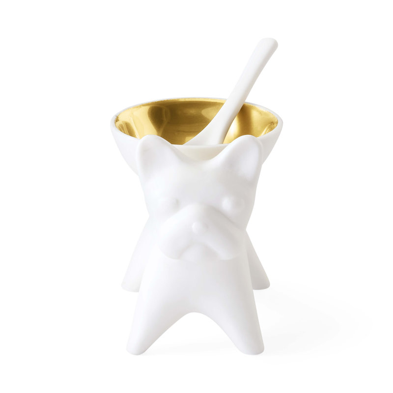 Menagerie Porcelain Salt Cellar